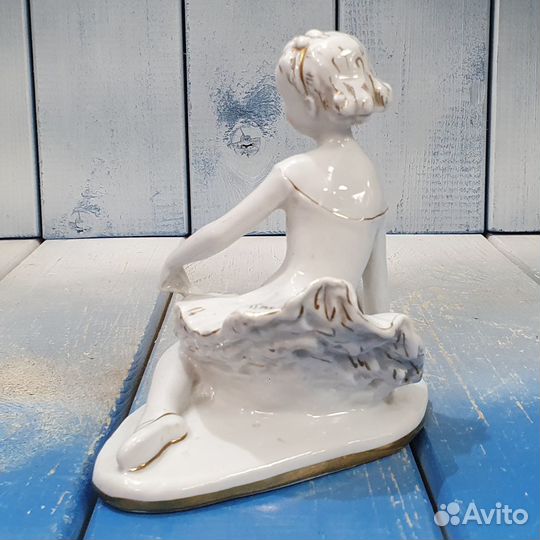 Статуэтка Юная балерина Машенька, лфз, 1950е гг