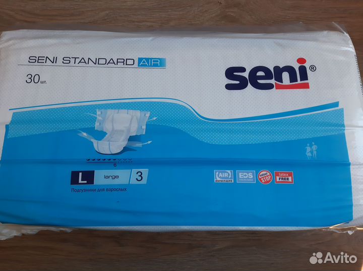 Памперсы для взрослых seni 3