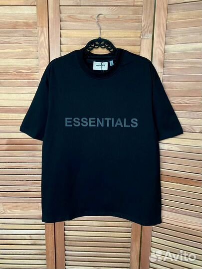 Футболка Essentials fog Fear Of God