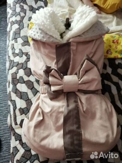 Конверт на выписку для девочки весна и зима