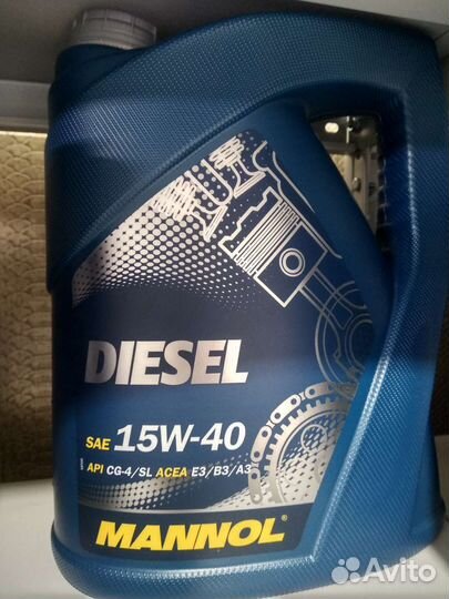 Моторное масло Mannol Diesel
