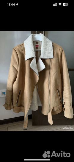 Дубленка женская 46 48(осень)