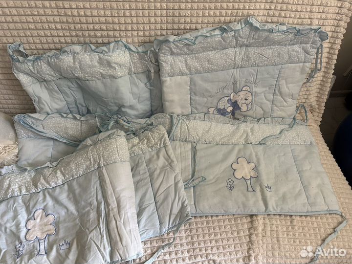 Бортики в кроватку