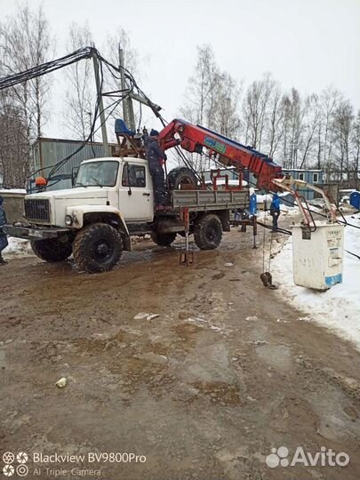 Установка опор лэп