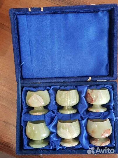 Подарочный набор ониксовых бокалов