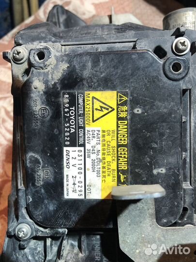 Фары пара с дефектами Toyota Crown GRS200 4Grfse