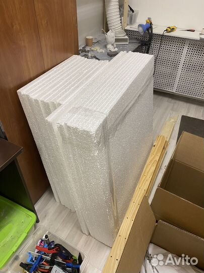 Пенопласт 20мм и 30мм остатки