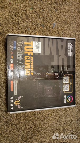Материнская плата asus tuf gaming b450m-pro ii