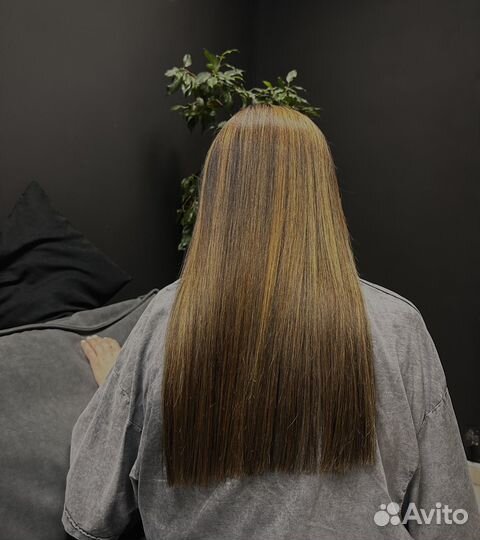 Кератин ботокс волос