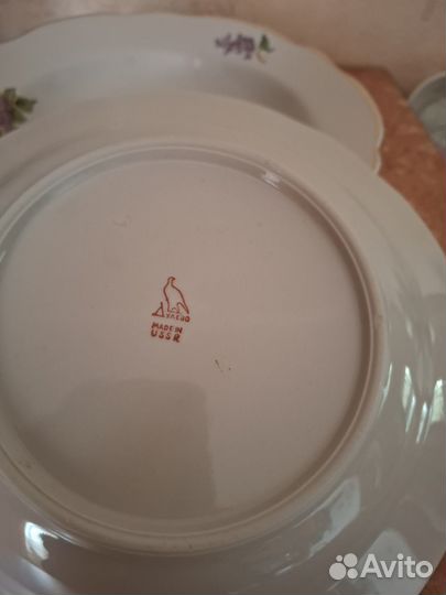 Тарелки дулево СССР