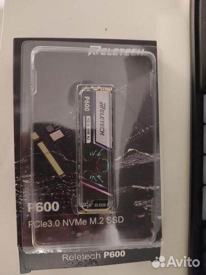 Жёсткий диск SSD Reletech 256 гб M2 NVMe