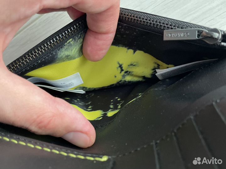 Кошелек натуральная кожа Calvin Klein