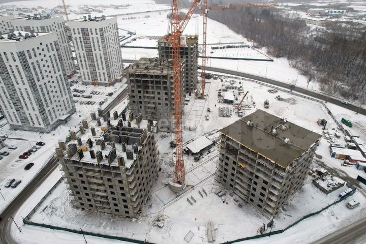 2-к. квартира, 54,4 м², 9/15 эт.