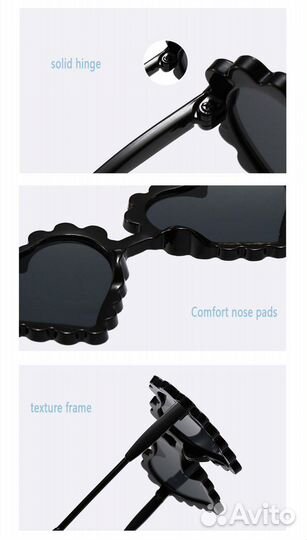 Новые детские очки - сердечки для модниц