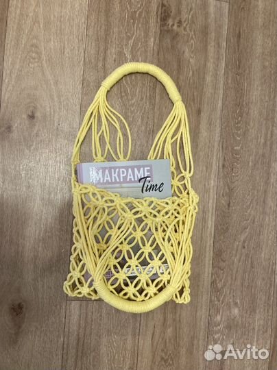 Cумка авоська макраме/Плетеная сумка сетка