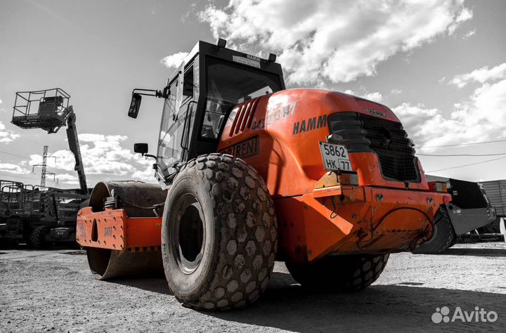 Аренда грунтового катка