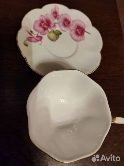 Чайная пара фарфор
