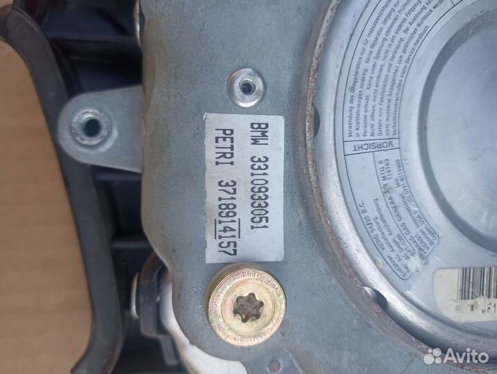 Подушка безопасности в руль бмв е 34 е36