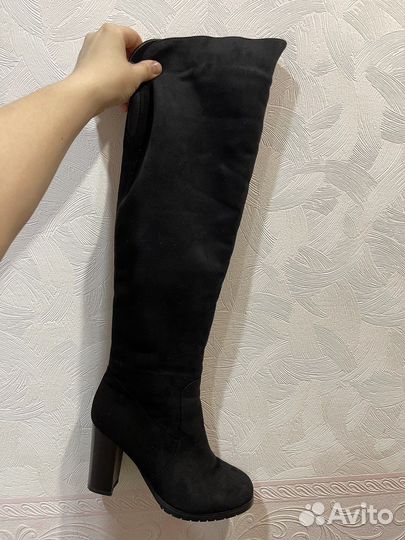 Сапоги ботфорты