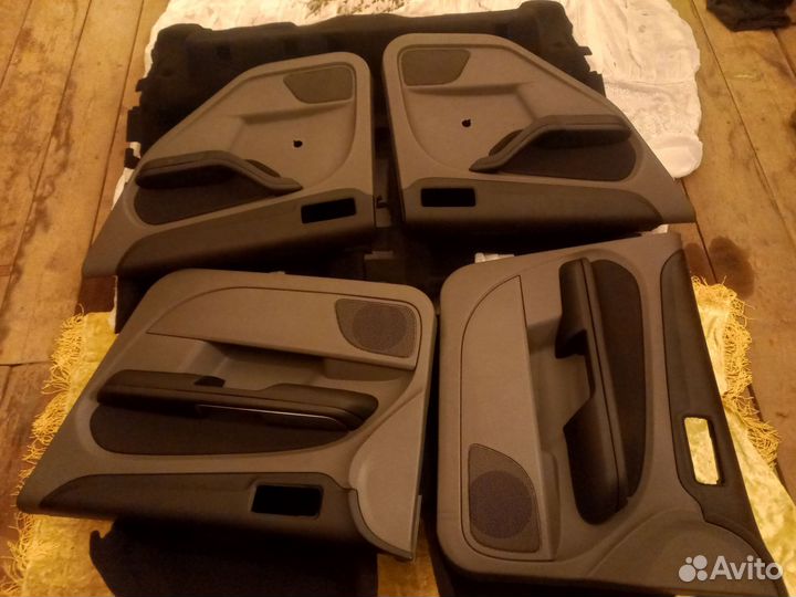 Комплект дверных карт на форд фокус 2