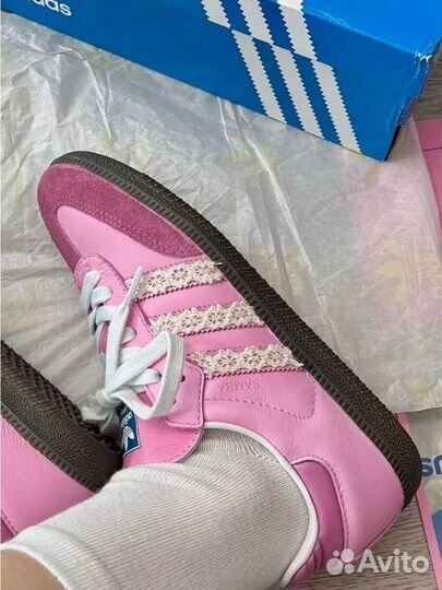 Кроссовки Adidas Samba OG Pink Mist