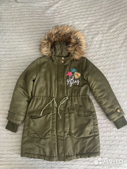 Парка для девочки 128