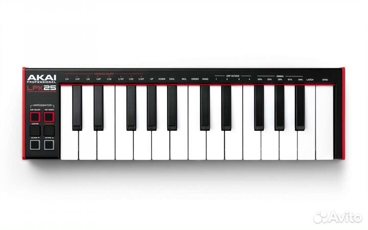 Akai Professional LPK25 MkII USB DAW-контроллер