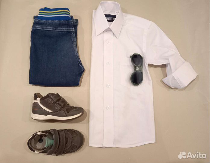 Рубашка для мальчика 92 98