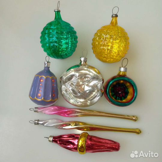 Елочные игрушки СССР