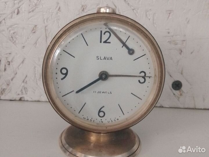 Будильник Слава.СССР