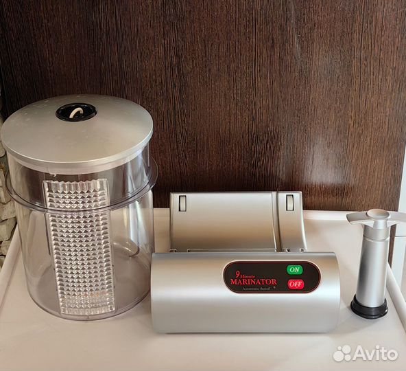 Вакуумный Маринатор 9 минут для маринования мяса
