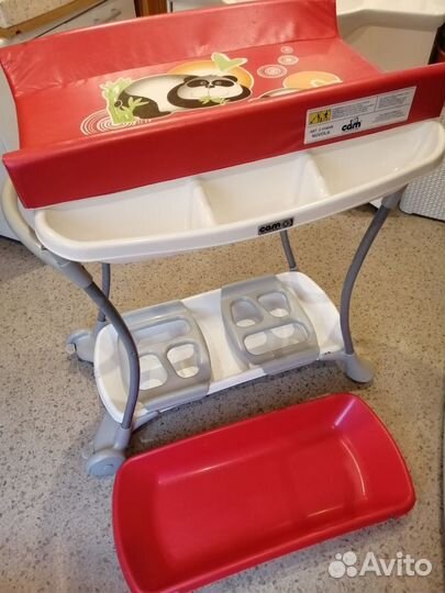 Ванночка с пеленальным столом CAM