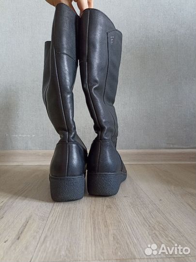 Зимние женские сапоги 38 натуральная кожа