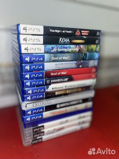 Игры на ps4 диски