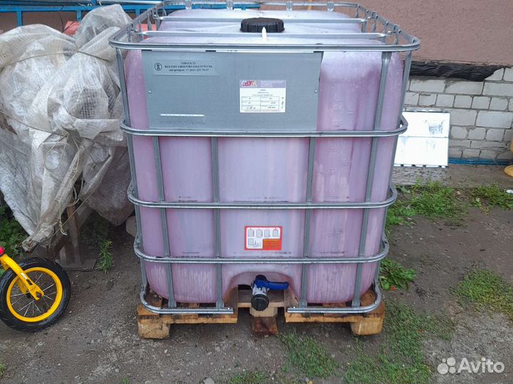 Бочка еврокуб 1000л бу