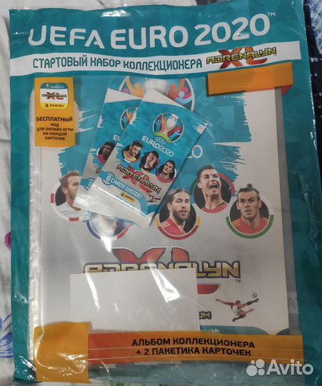 Набор panini Euro 2020 альбом+карточки