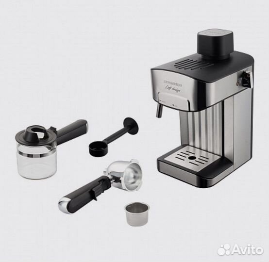 Кофеварка рожковая redmond