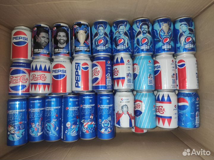Банки pepsi пепси