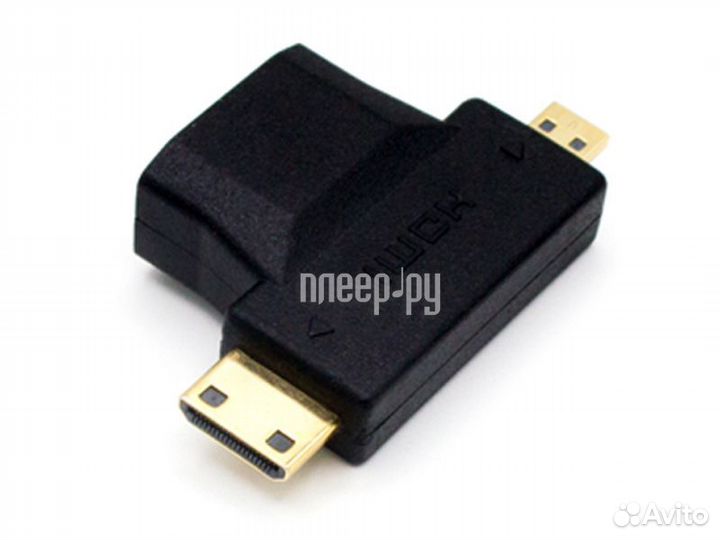 KS-is 2в1 hdmi F - Micro D hdmi/Mini C hdmi M