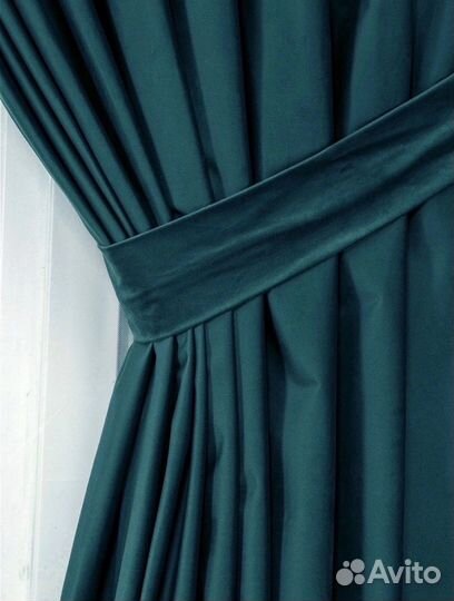 Шторы бархат. Новые. 4 метра