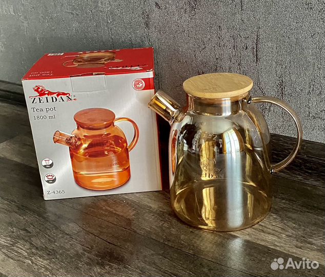 Заварочный чайник новый
