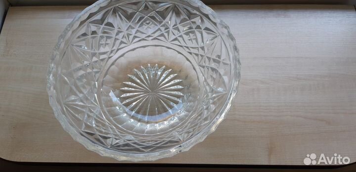 Хрустальные салатницы (вазы под фрукты)