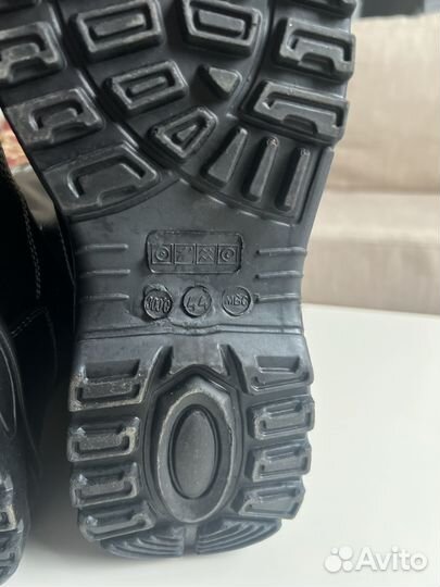 Сапоги зимние кожанные 44