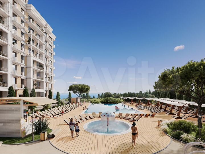 Апартаменты-студия, 84,3 м², 2/8 эт.