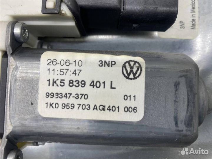 Моторчик стеклоподъемника задний левый VW Jetta