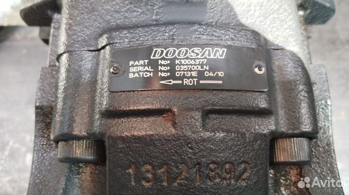 Насос управления экскаватора Doosan DX520LC