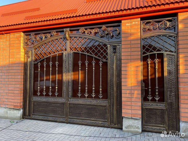 Кованные ворот