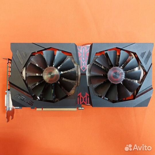 Видеокарта asus Strix Radeon R9 380 2GB DDR5