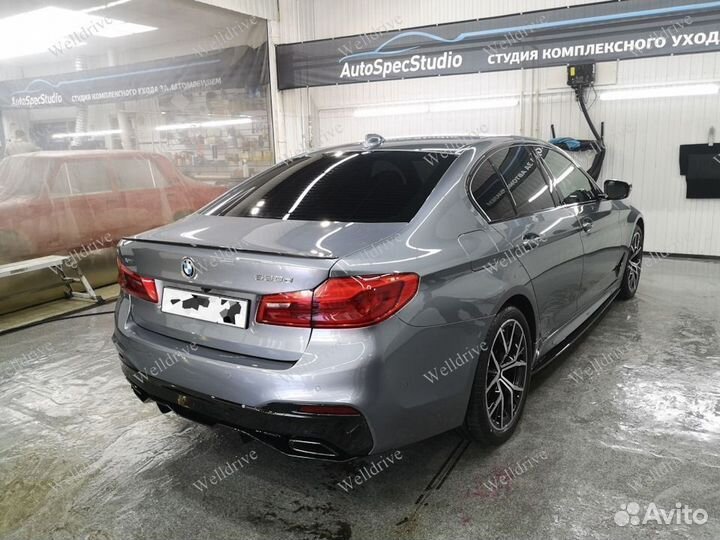 Диффузор BMW 5 G30 Perfomance глянцевый