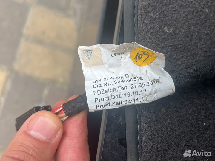 Спойлер Porsche panamera 971 turbo спойлер GTS